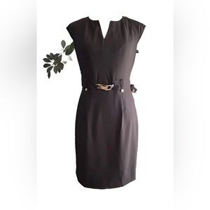 Calvin Klein a little black dress. size 4 .Cute!